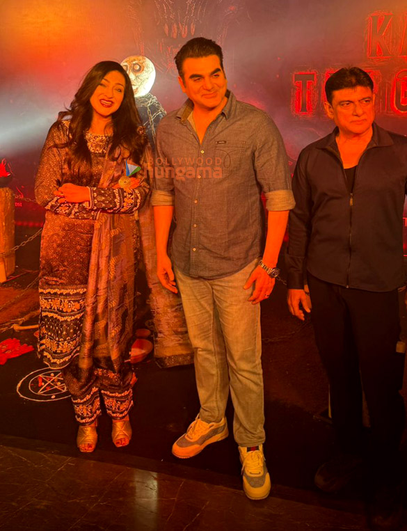 Photos: Arbaaz Khan, Rituparna Sengupta and Nitin Vaidya grace the trailer launch of Kaal Trighori