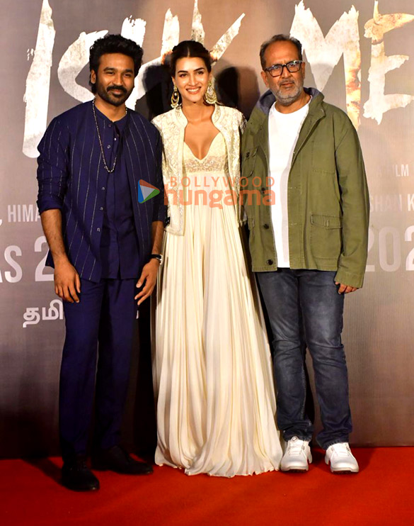 photos dhanush kriti sanon and others grace the trailer launch of tere ishk mein 2 2