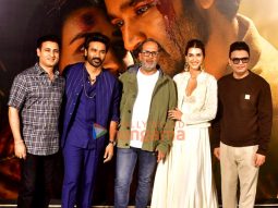 Photos: Dhanush, Kriti Sanon and others grace the trailer launch of Tere Ishk Mein