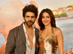 Photos: Kartik Aaryan and Ananya Panday at the former’s birthday celebration and the teaser launch of their film Tu Meri Main Tera Main Tera Tu Meri