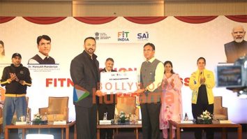 Photos: Rohit Shetty, Harbhajan Singh, Jackky Bhagnani and Saina Nehwal snapped at National Fitness & Wellness Conclave