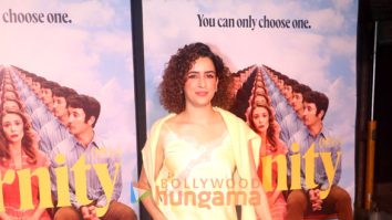 Photos: Sanya Malhotra snapped at the special screening of Eternity