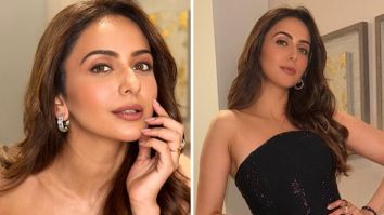 Rakul Preet Singh keeps her promo style refined with a Rs 48k structured corset-and-pants set