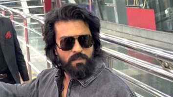 Ram Charan serving effortless airport style, always