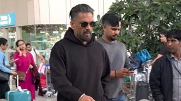Shetty Anna’s stylish look at the airport! Suniel Shetty