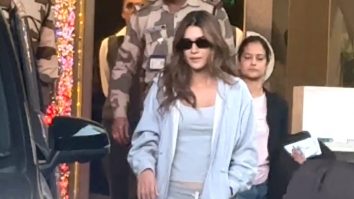 Classy, comfy, and camera ready! Kriti Sanon