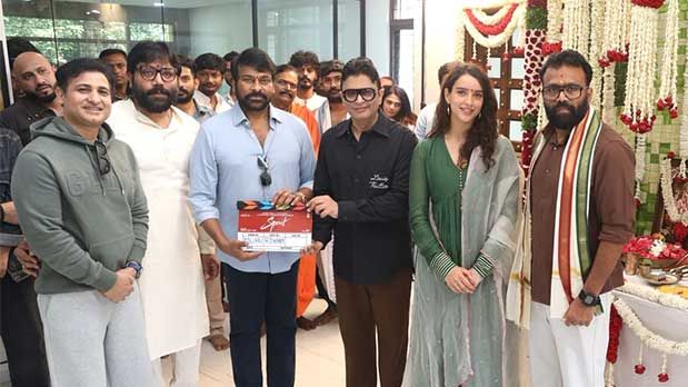Prabhas–Sandeep Reddy Vanga’s Spirit begins filming; muhurat held in Hyderabad with Chiranjeevi as the chief guest