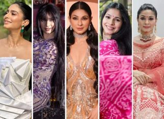 Tanishaa Mukerji’s style diary: From glittering gowns to graceful sarees