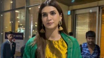 The OG Param Sundari Kriti Sanon papped at the airport