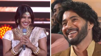 Varanasi-Globetrotter event: Priyanka Chopra cutely joins Mahesh Babu fans in chanting “Babu, Babu”; thanks his family, “Namrata Shirodkar, Sitara Ghattamaneni made me feel that Hyderabad is home”