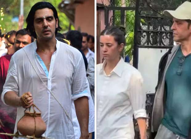 Zarine Khan’s last rites: Zayed Khan gets emotional; Hrithik Roshan attends funeral with Saba Azad