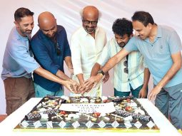 Rajinikanth rings in birthday on Jailer 2 sets with team celebrations