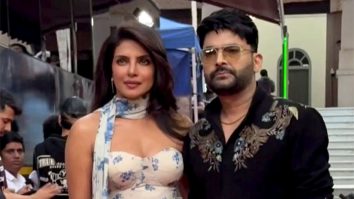 Desi Girl with Comedy King! Priyanka Chopra gets clicked with Kapil Sharma