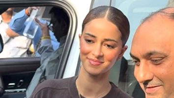 Ananya Panday’s post packup look