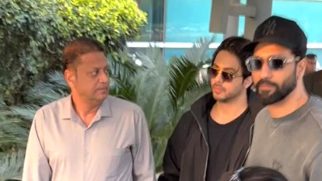 Aryan Khan & Vicky Kaushal bumped at the airport