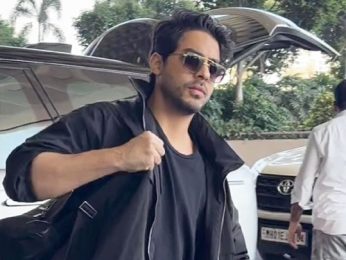 Aryan Khan in all black papped at the airport