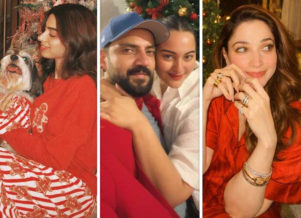 Khushi Kapoor, Sonakshi Sinha, Tamannaah Bhatia, Farhan Akhtar, and other Bollywood celebs offer a peek into their Christmas celebrations