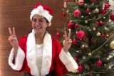 Cutest Santa in Town! Jacqueline Fernandez