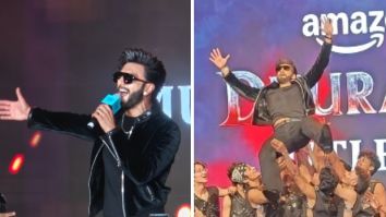 Dhurandhar music launch: Ranveer Singh sets the stage on FIRE; sings ‘Ghafoor’, lifted in the air by Kings United dancers