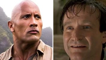 Dwayne Johnson pays emotional tribute to Robin Williams as Jumanji completes 30 iconic years