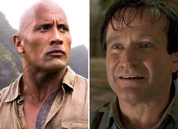 Dwayne Johnson pays emotional tribute to Robin Williams as Jumanji completes 30 iconic years
