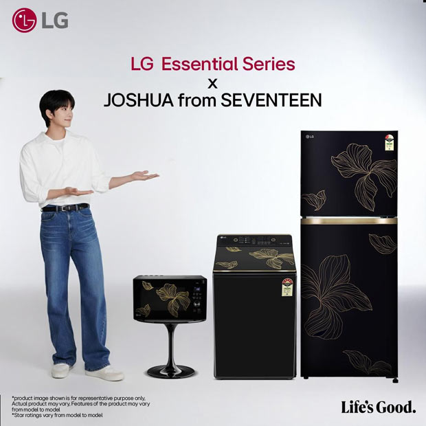 LG India signs SEVENTEEN member JOSHUA as face for brand's Essential Series