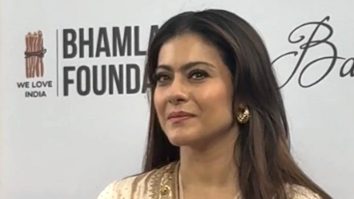 Kajol’s gorgeous appearance in a golden suit