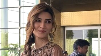 Kriti Sanon bringing traditional elegance to the airport