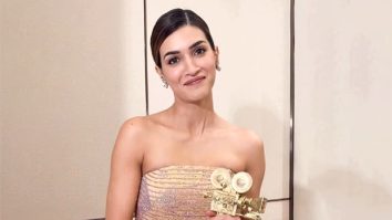 Kriti Sanon shares fun ‘spicy’ secret as she wins big at Bollywood Hungama India Entertainment Awards 2025