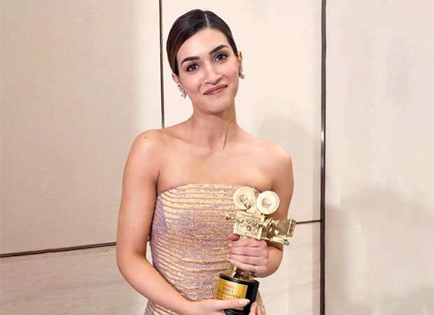 Kriti Sanon shares fun ‘spicy’ secret as she wins big at Bollywood Hungama India Entertainment Awards 2025