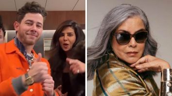 Nick Jonas picks a classic Zeenat Aman song as his pre-show hype song, wife Priyanka Chopra and brothers dance along