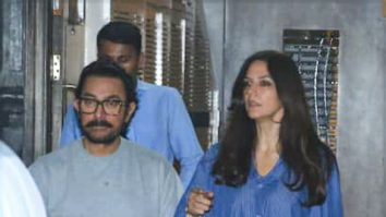 Photos: Aamir Khan and Gauri Spratt snapped in Bandra