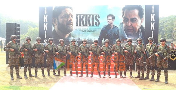 photos agastya nanda simar bhatia jaideep ahlawat sriram raghavan and others snapped at the special ceremony celebrating the bravery of second lieutenant arun khetarpal 18