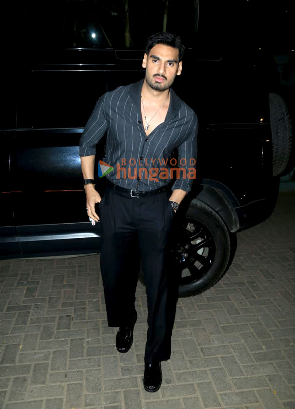 photos ahan shetty alizeh agnihotri and others snapped in town 5