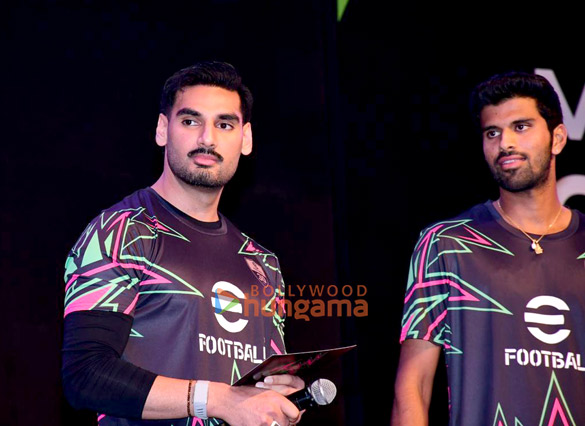 photos ahan shetty kl rahul and others attend konami efootball game event in mumbai 2