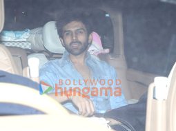 Photos: Kartik Aaryan and Ananya Panday snapped leaving YRF Studios