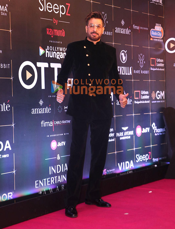 photos kriti sanon ameesha patel ahaan panday aneet padda elnaaz norouzi sanjeeda sheikh and others grace the red carpet and awards ceremony of bollywood hungama ott india fest 2025 12452 19