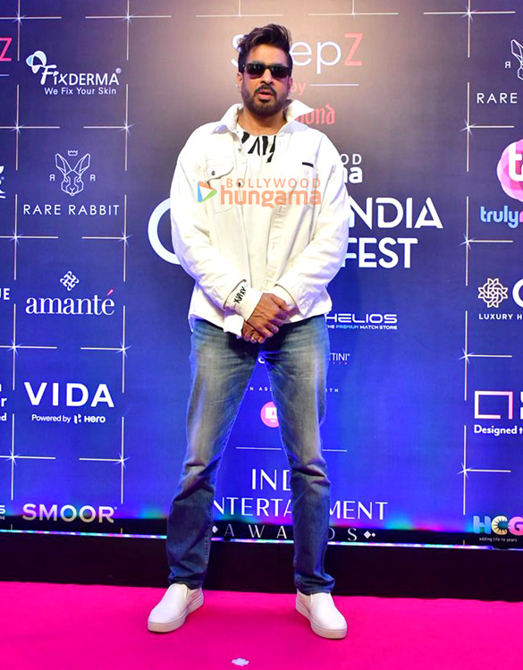 photos rajat bedi sana makbul anupriya goenka and others snapped at the bollywood hungama ott india fest day 2 1