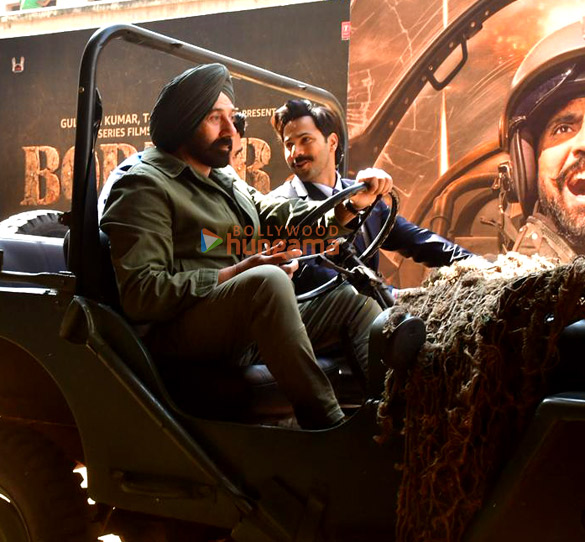 photos sunny deol varun dhawan ahan shetty and others grace the trailer launch of border 2 1