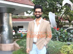 Photos: Vicky Kaushal, Raghav Juyal, Ishaan Khatter, Aditya Roy Kapur and Vishal Jethwa snapped at a pre-Christmas party