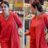Raveena Tandon wins hearts as she stops to pick up litter at Mumbai airport; fans praise her thoughtful gesture