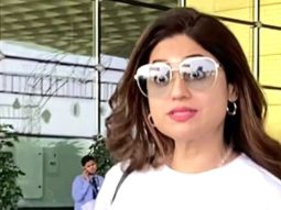 Shamita Shetty keeping it effortlessly chic at the airport