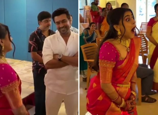 Tamil star Suriya leaves bride speechless with surprise wedding appearance; video of her heartfelt reaction goes viral