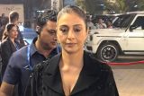 Tabutiful fr! Tabu papped in a black dress