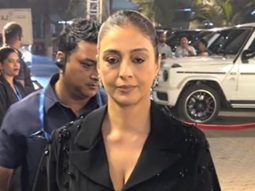 Tabutiful fr! Tabu papped in a black dress