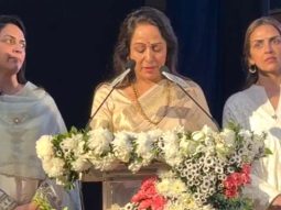 Hema Malini gets emotional while remembering Dharmji