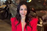 Malaika Arora’s hot red christmas look