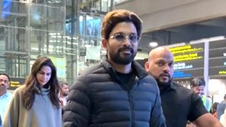 Allu Arjun’s arrival in Mumbai
