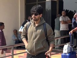 Armaan Malik papped with his wife at the airport