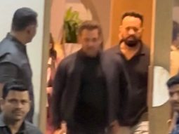 Bhaijaan greets media at the airport! Salman Khan
